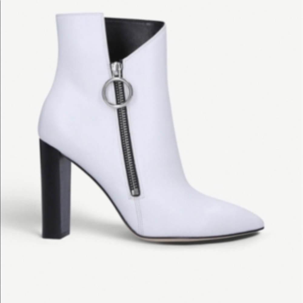Paige white Kate booties